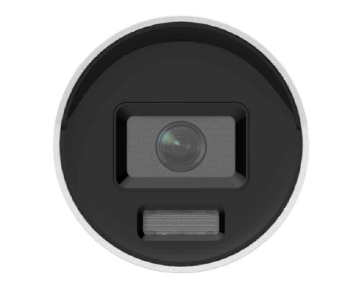 Đèn lai thông minh 4 MP với Camera ColorVu cố định mạng Bullet Mini (DS-2CD2047G2H-LIU)
