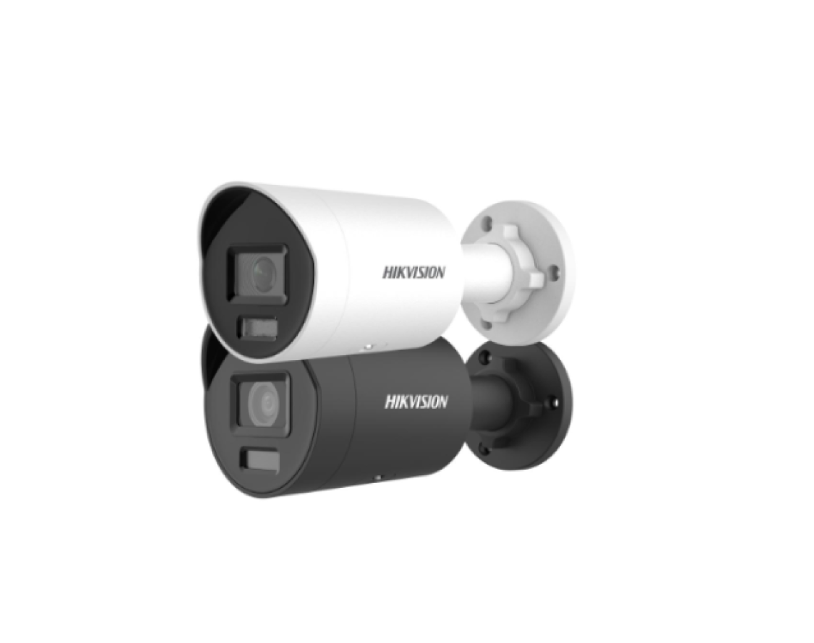 Đèn lai thông minh 4 MP với Camera ColorVu cố định mạng Bullet Mini (DS-2CD2047G2H-LIU)