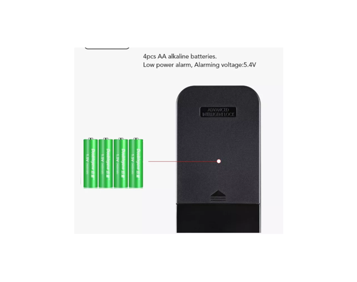 Khóa vân tay cửa gỗ 4 trong 1