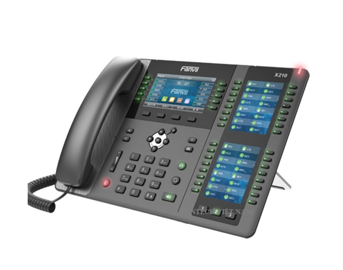 Điện thoại IP Fanvil X210 sử dụng giám sát hoặc lễ tân