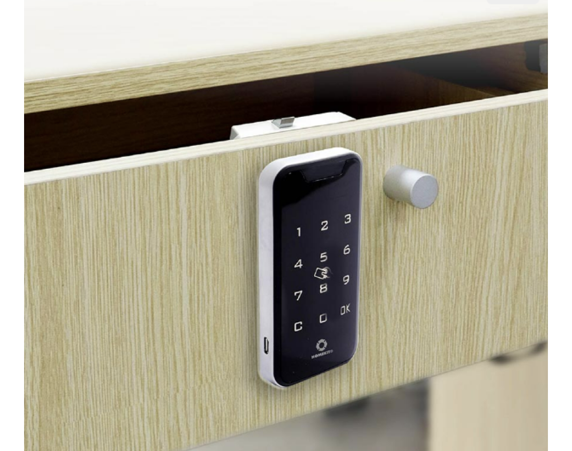 Khoá Điện Tử Homekit AB-32D cho cửa tủ, ngăn kéo